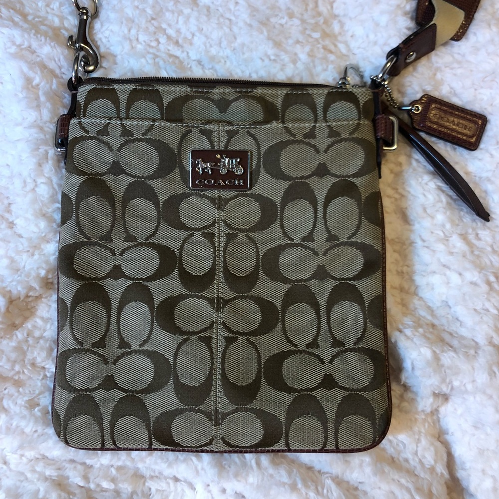 Coach over the shoulder purse